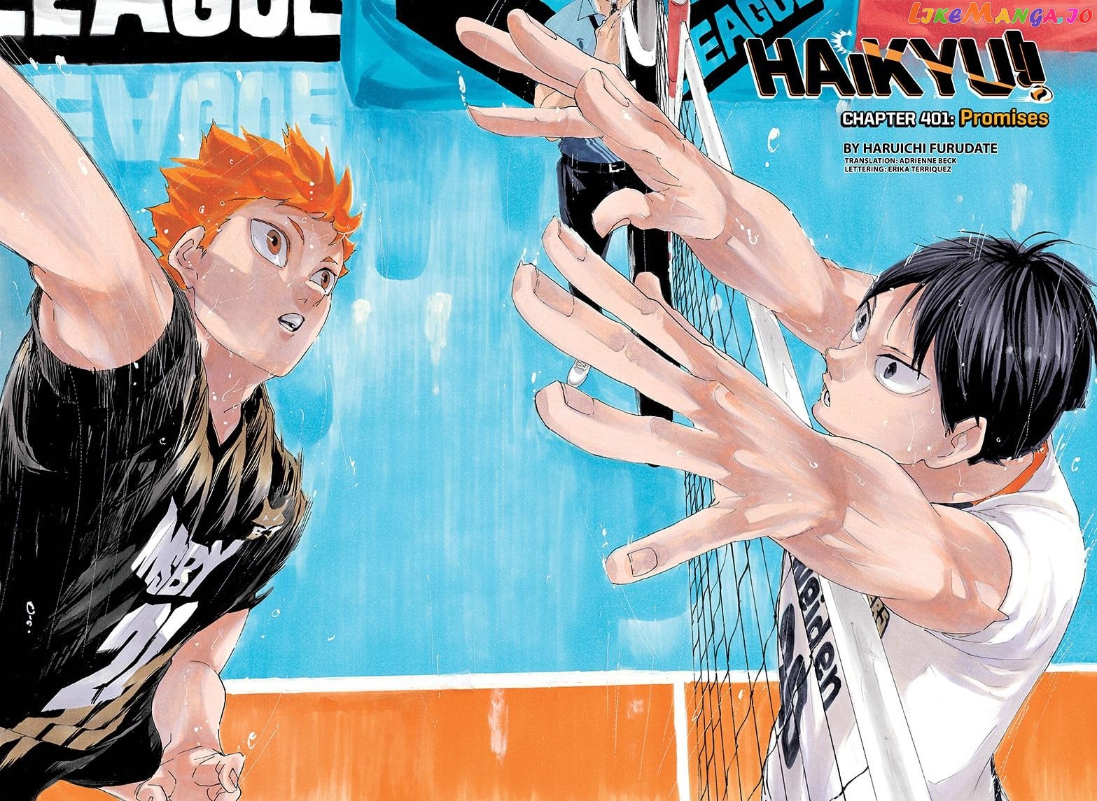 Haikyuu!!, Chapter 401 image 02